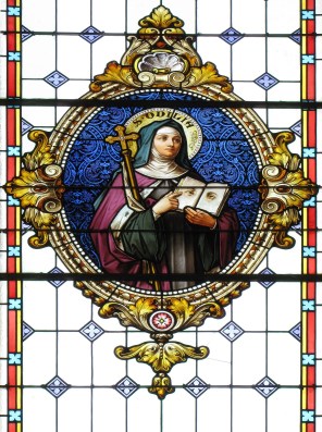 알자스의 성녀 오틸리아_by Ott Freres_photo by Ralph Hammann_in the Church of Saint-Leger in Reinhardsmunster of Alsace_France.JPG